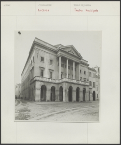 Piacenza - Teatro Municipale - Edificio Architettonico