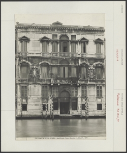Venezia - Palazzo Mocenigo - Canal Grande - Edificio Architettonico