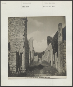 Isole Brioni - Basilica Santa Maria - Rovine