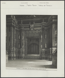 Parma - Teatro Farnese - Proscenio