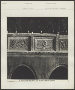 Venezia - Basilica San Marco - Rilievi - Galleria Superiore