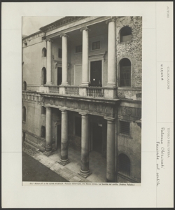 Vicenza - Palazzo Chiericati - Facciata sul Cortile - Esterno - dificio Architettonico