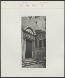 Venezia - Cappella Santo Tesoro - Esterno - Edificio Architettonico