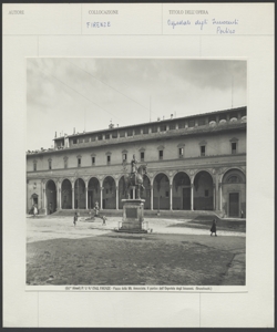 Firenza - Ospedale degli Innocenti - Portico - Esterno - Edificio Architettonico