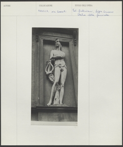 Padova - Palazzo Giustiniani - Loggia Cornaro - Statua