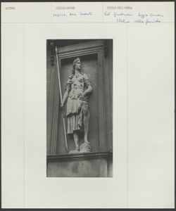 Padova - Palazzo Giustiniani - Loggia Cornaro - Statua