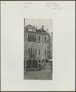 Venezia - Campo SS. Apostoli - Casa Faliero - Esterno