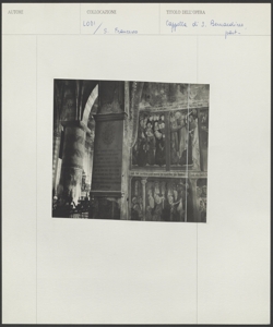 Lodi - Cappella S. Bernardino - Chiesa S. Francesco - Affresci - Interno