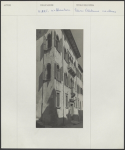 Feltre - Via Mezzeterre - Palazzo Villabruna - Museo Esterno