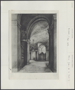 Milano - Palazzo Sale - Atrio - Disegno
