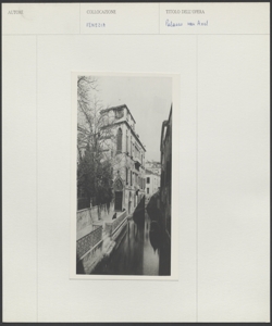 Venezia - Palazzo Soranzo Van Axel - Esterno