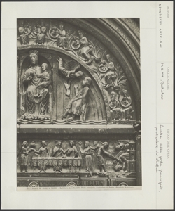 Parma - Battistero - Lunetta della porta principale - Benedetto Antelami