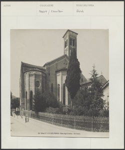 Padova - Chiesa degli Eremitani - Esterno - Abside