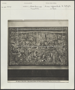 Napoli - R. Museo Nzionale - Bernard van Orley - Arazzo - Battaglia di Pavia