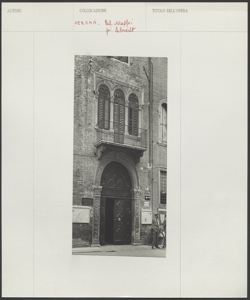 Verona - Palazzo Maffei poi Lebrecht - Esterno