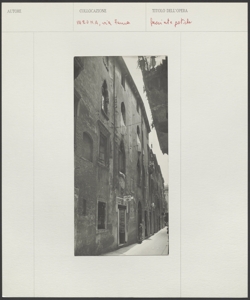 Verona - Via Fama - Case - Facciate Gotiche