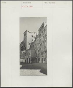 Venezia - Ghetto Ebraico - Case