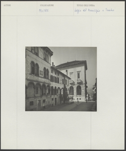 Feltre - Loggia Municipio - Teatro - Esterno