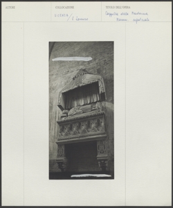 Vicenza - S. Lorenzo - Cappella della Madonna - Monumento sepolcrale di Bartolomeo Da Porto