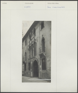 Vicenza - Casa Rinascimentale - Esterno