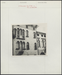 Conegliano - Via XX Settembre - Casa Piutti - Esterno