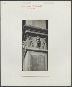 Conegliano - Palazzo Sarcinelli - Capitello - Esterno
