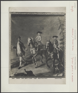 Venezia - Museo Correr - Alessandro Longhi - Giovani Patrizi a Cavallo