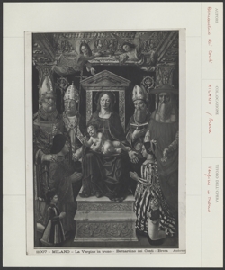 Milano - Brera - Vergine in Trono - Bernardino dei Conti