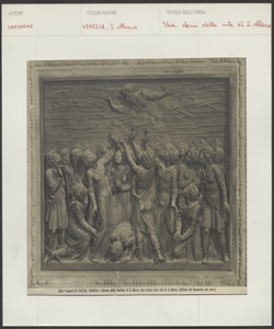 Venezia - S. Marco - Storia della vita di S. Marco - Bassorilievo - Sansovino