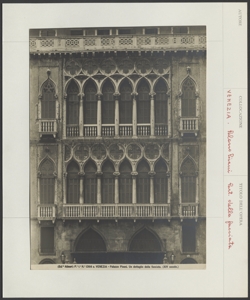 Venezia - Palazzo Pisani - Particolare facciata