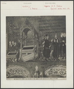 Venezia - S. Marco - Cappella di S. Isidoro - Mosaico