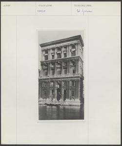 Venezia - Palazzo Grimani - Edificio Architettonico