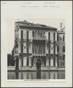 Venezia - Canal Grande - Palazzo Montecuccoli
