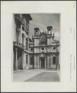 Pavia - Palazzo Mezzabarba - Oratorio - Facciata