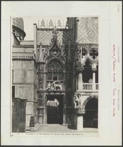 Venezia - Palazzo Ducale - Porta della Carta