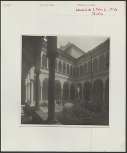 Brescia - Convento di S. Pietro in Oliveto - Chiostro Ionico