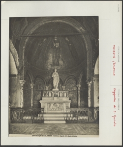 Trieste - Duomo - Cappella S. Giusto - Mosaico