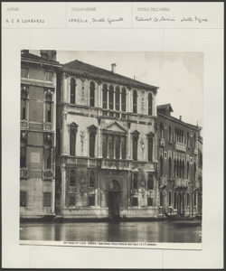 Venezia - Canal Grande - Palazzo Contarini delle Figure - Antonio e Pietro Lombardo