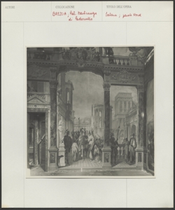 Brescia - Palazzo Martinengo di Padernello - Salone - Parete Nord