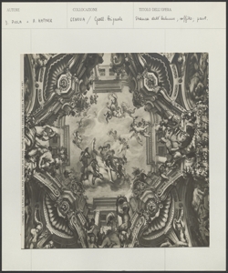 Genova - Galleria Brignola - Stanza dell'Autunno - Domenico Piola - Arrigo Haffner - Soffitto
