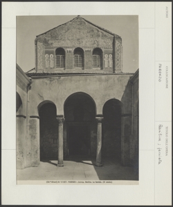 Parenzo - Basilica - Facciata