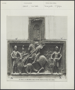 Genova - Vico Mele - Sopraporta - S. Giorgio