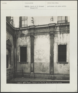Venezia - Scuola di S. Giovanni Evangelista - Particolare - Primo Cortile
