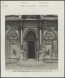 Venezia - Scuola di S. Marco - Porta Principale