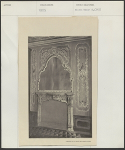 Venezia - Casino Venier -XVIII sec. - Caminetto