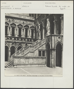 Venezia- Scala dei Giganti nel cortile di Palazzo Ducale
