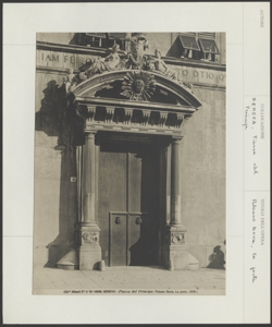 Genova - Piazza del Principe - Palazzo Doria - Portale