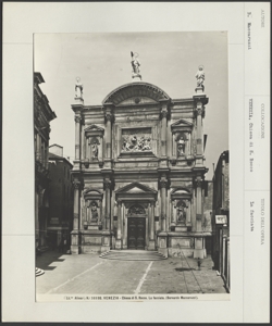 Venezia - Chiea di S. Rocco - Facciata