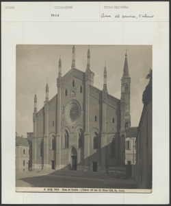 Pavia - Chiesa del Carmine - Facciata