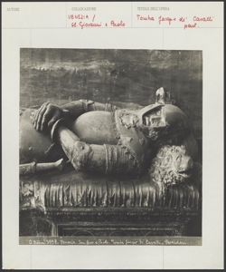 Venezia - S. Giovanni e Paolo - Tomba - Jacopo de' Cavalli - Particolare